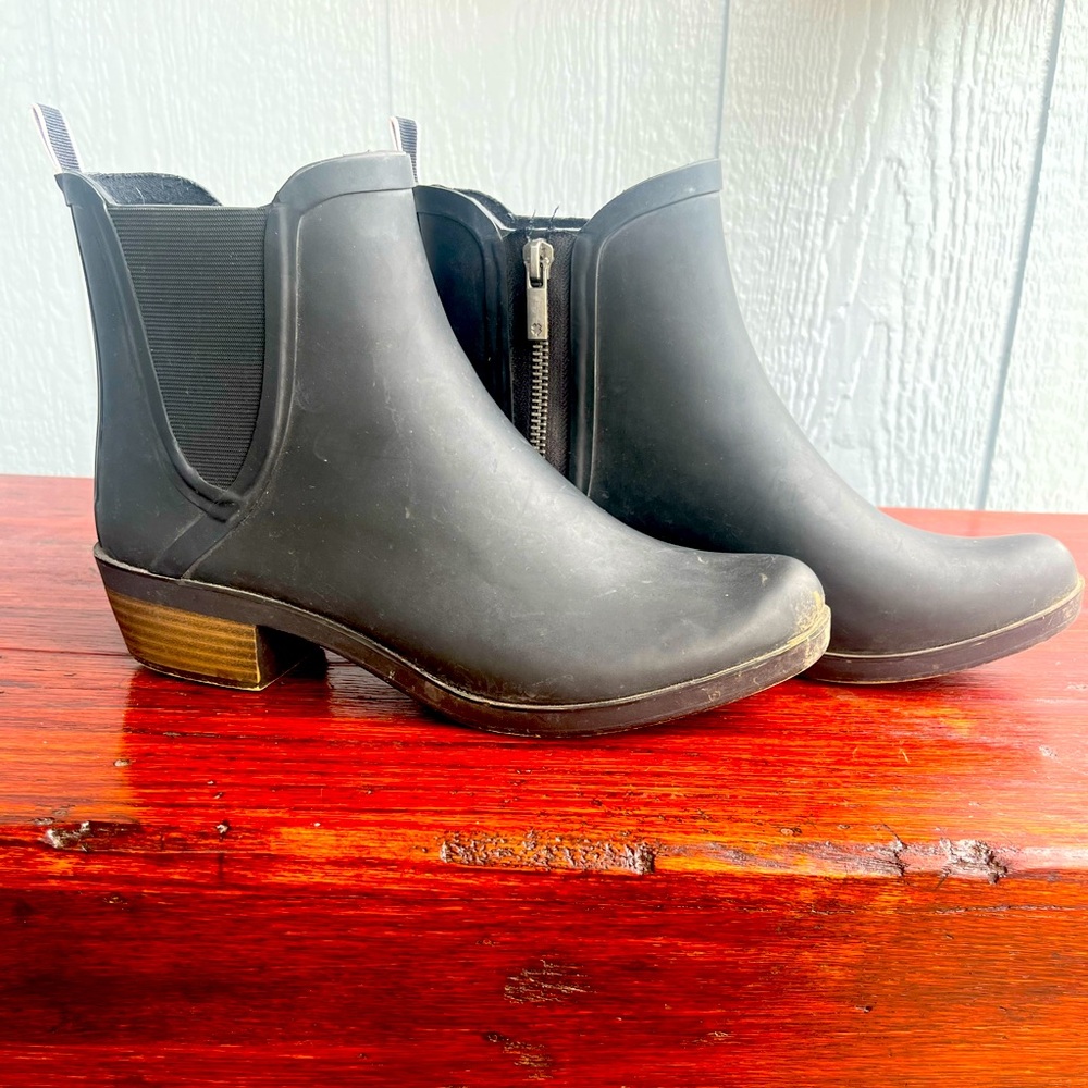 Lucky Brand Black Ankle Boots